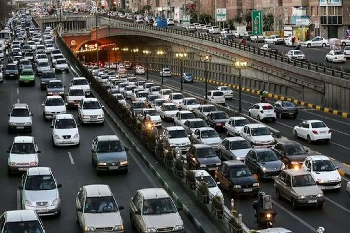 دلیل ترافیک شدید امروز سوم بهمن
