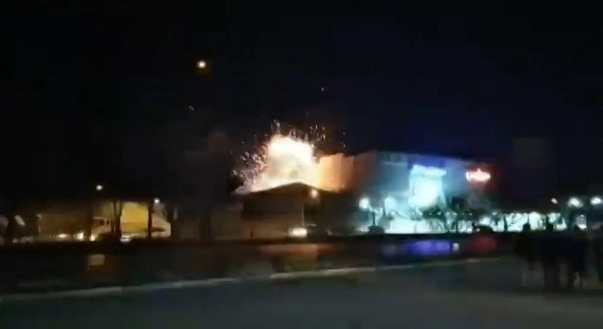 (ویدئو) ریزپرنده‌هایی که در مرکز نظامی اصفهان سرنگون شدند