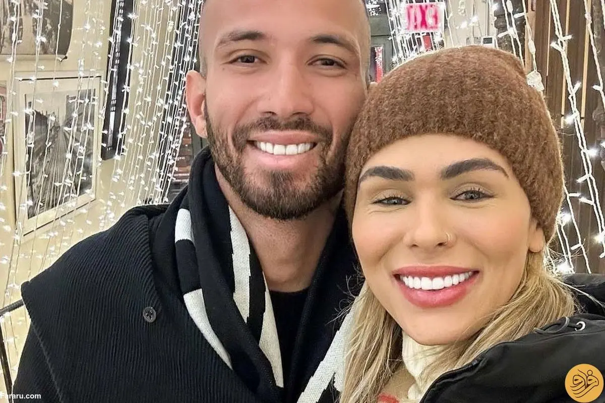 (عکس) حجاب همسر بازیکن برزیلی پرسپولیس پیش از سفر به تهران