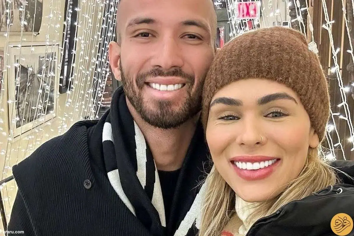 (عکس) حجاب همسر بازیکن برزیلی پرسپولیس پیش از سفر به تهران