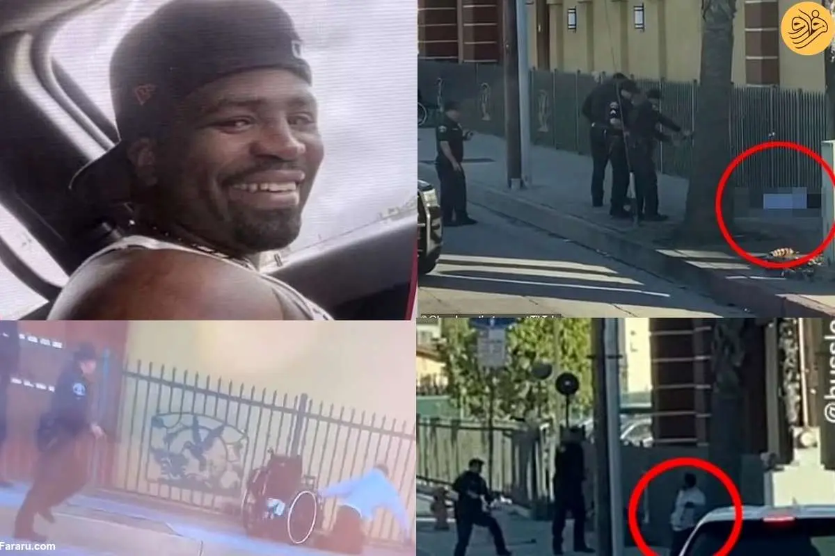 (ویدئو) یک معلول ویلچرنشین با ۸ گلوله پلیس آمریکا کشته شد