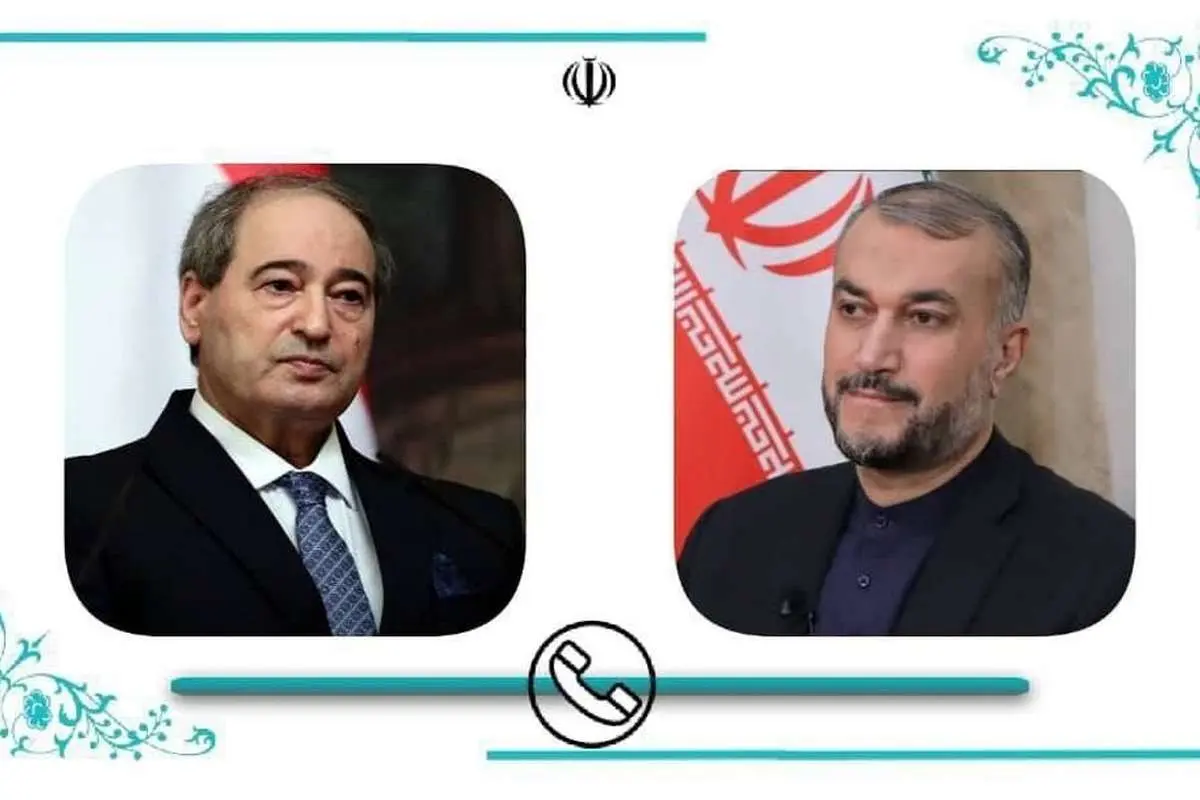 گفتوگوی وزاری خارجه ایران و سوریه درباره زلزله مهیب