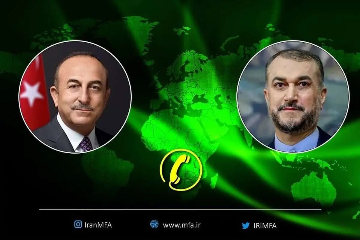 گفتوگوی امیرعبداللهیان با وزیر خارجه ترکیه درباره زلزله اخیر