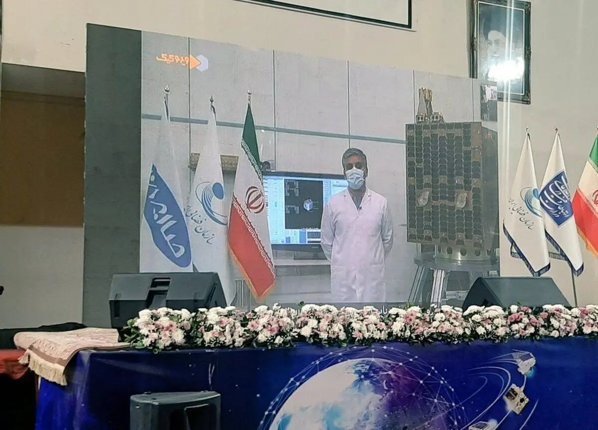 رونمایی از ۲ ماهواره بومی طلوع ۳ و ناهید ۲