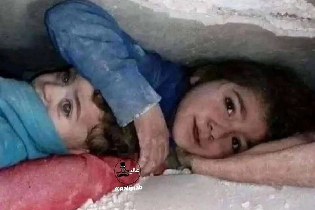 ویدیویی پربازدید از نجات دختربچه سوری پس از ۴۰ ساعت