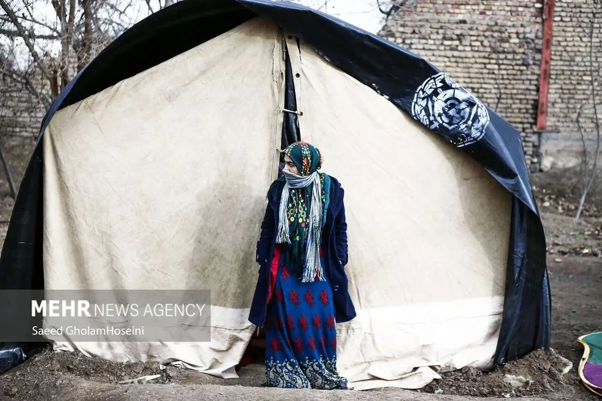 (تصاویر) سوز سرمای زمستان در خوی