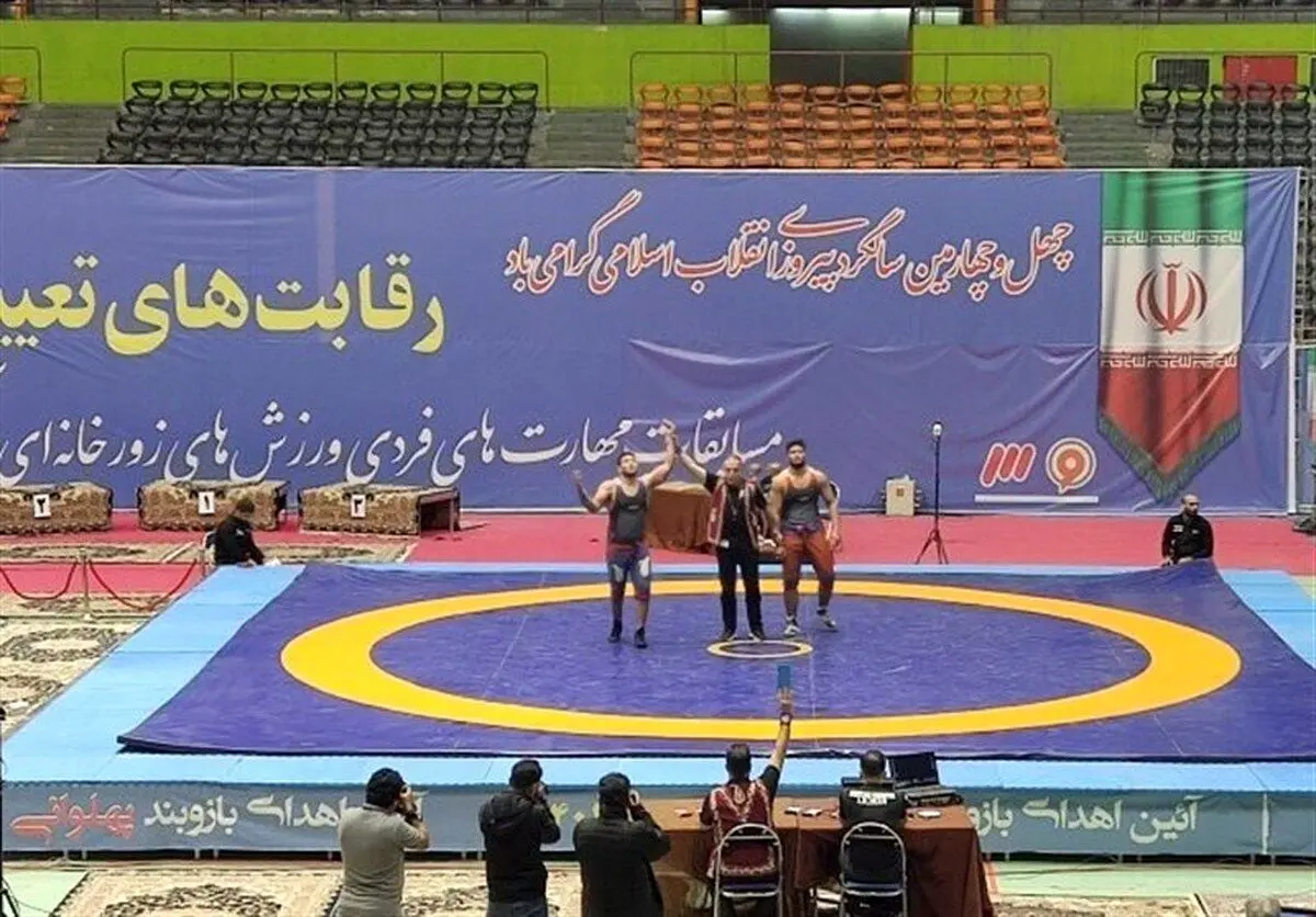 احمد میرزاپور پهلوان ایران شد