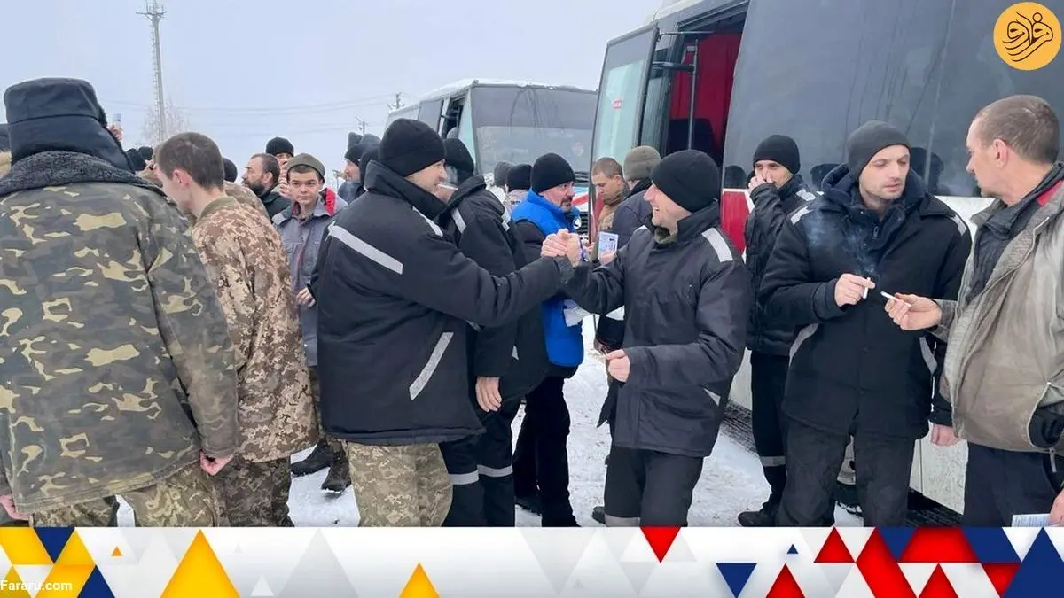 (ویدئو) تبادل اسرا میان روسیه و اوکراین با میانجی‌گری امارات
