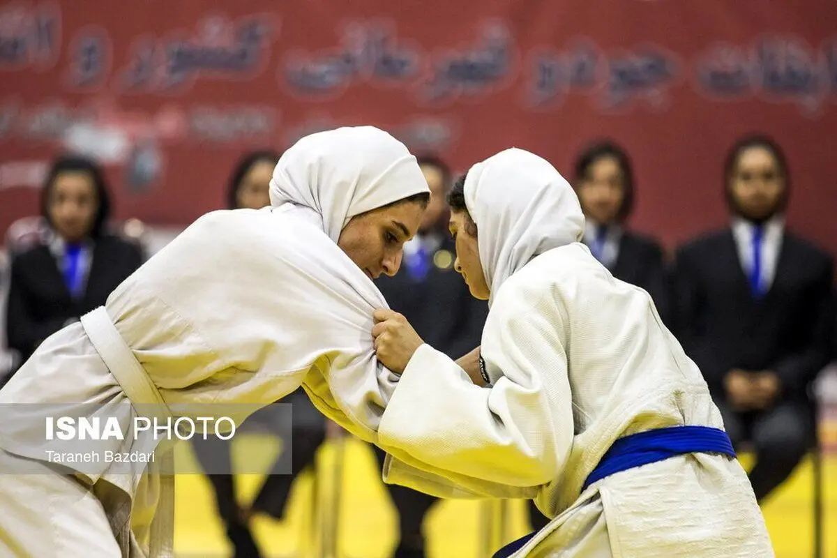 (تصاویر) مسابقات جودو قهرمانی بانوان