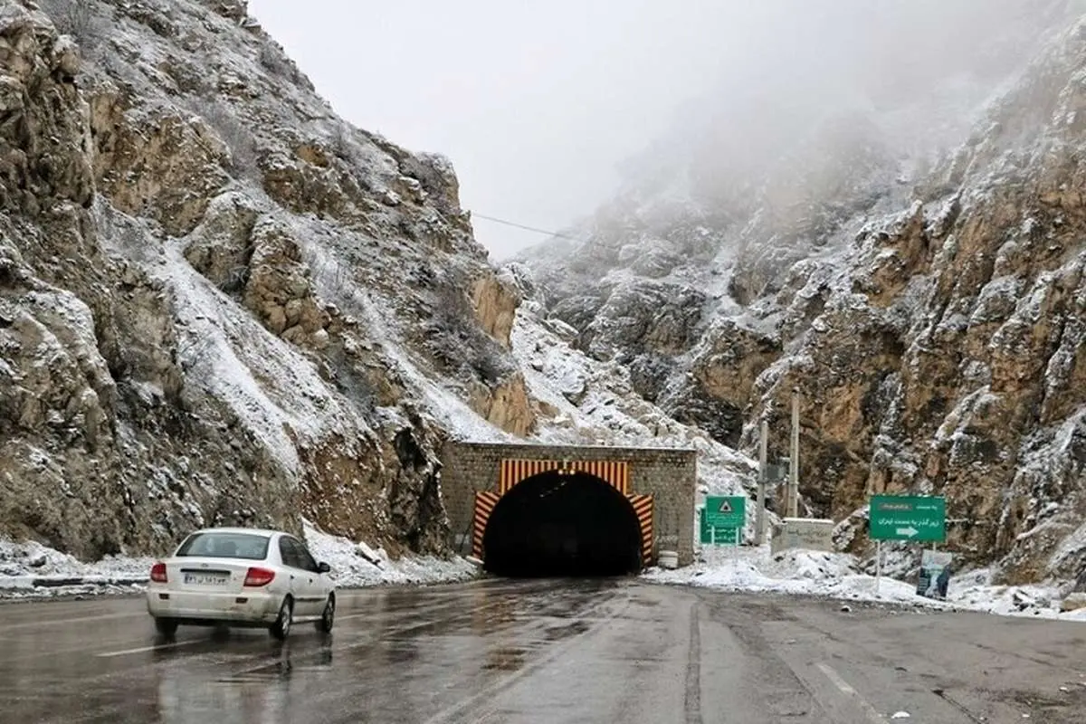 جاده چالوس مسدود شد