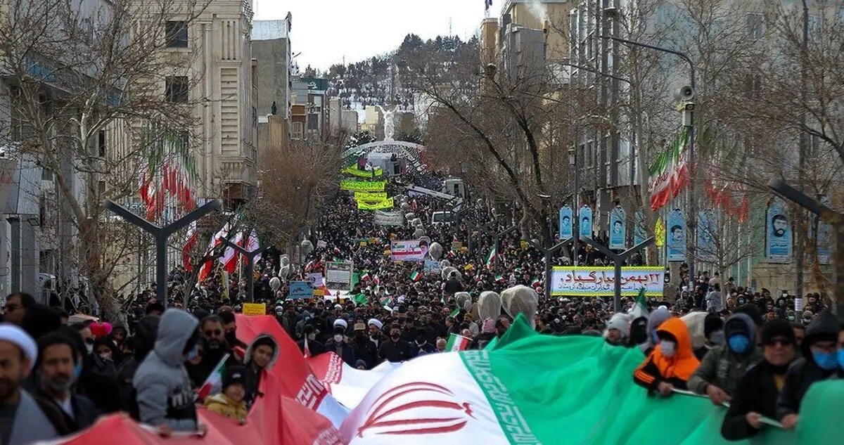 فارس:‌ حضور بیش از ۲۰ میلیون ایرانی در راهپیمایی ۲۲ بهمن