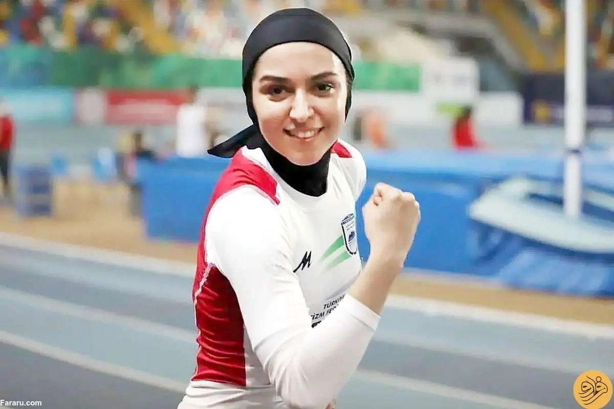(عکس) واکنش طناز طباطبایی به قهرمانی فرزانه فصیحی
