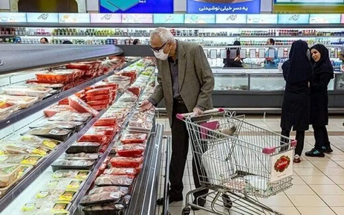 خرید مواد غذایی به نصف رسیده است و حتی زیر نصف!