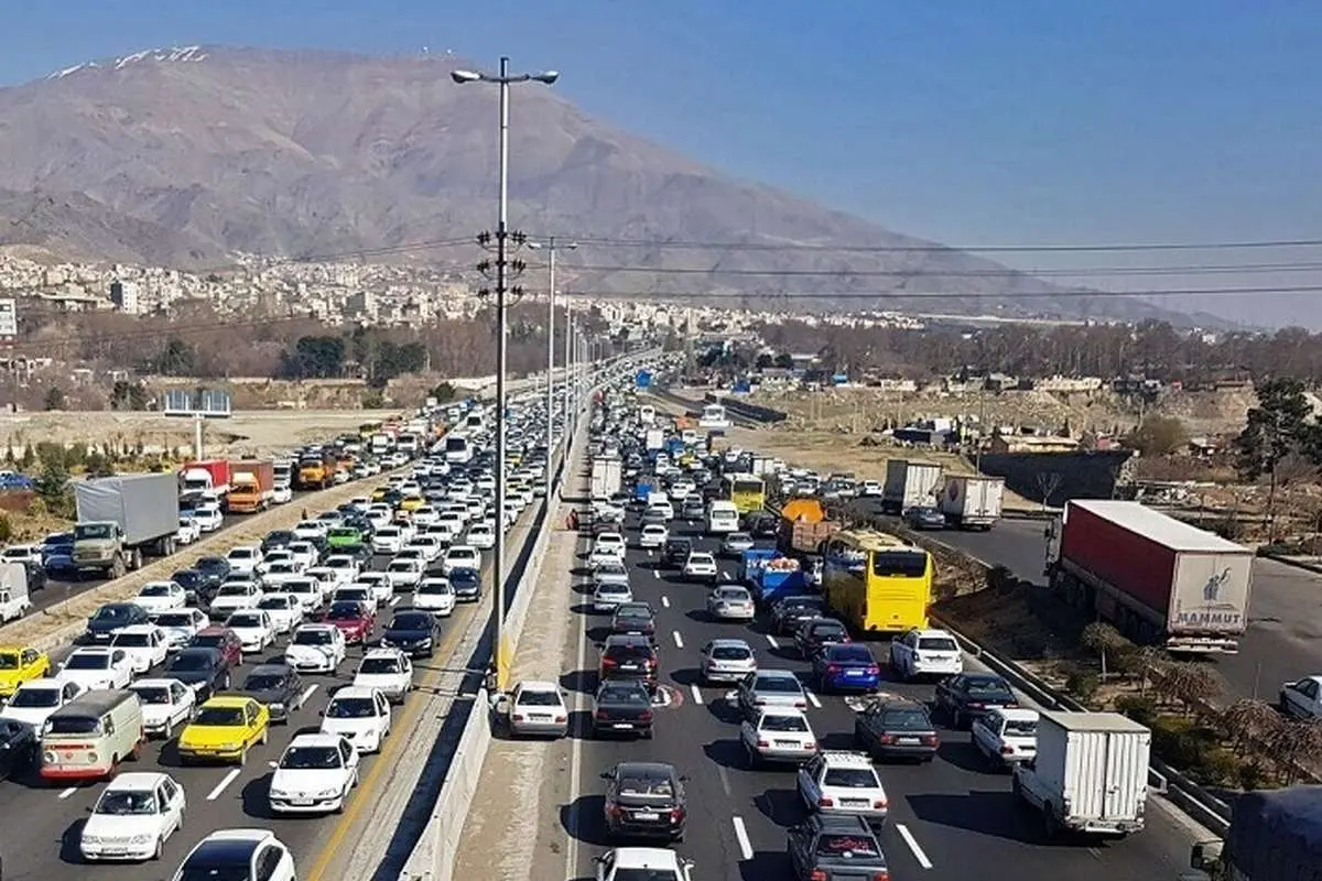 ترافیک صبحگاهی در بزرگراههای پایتخت