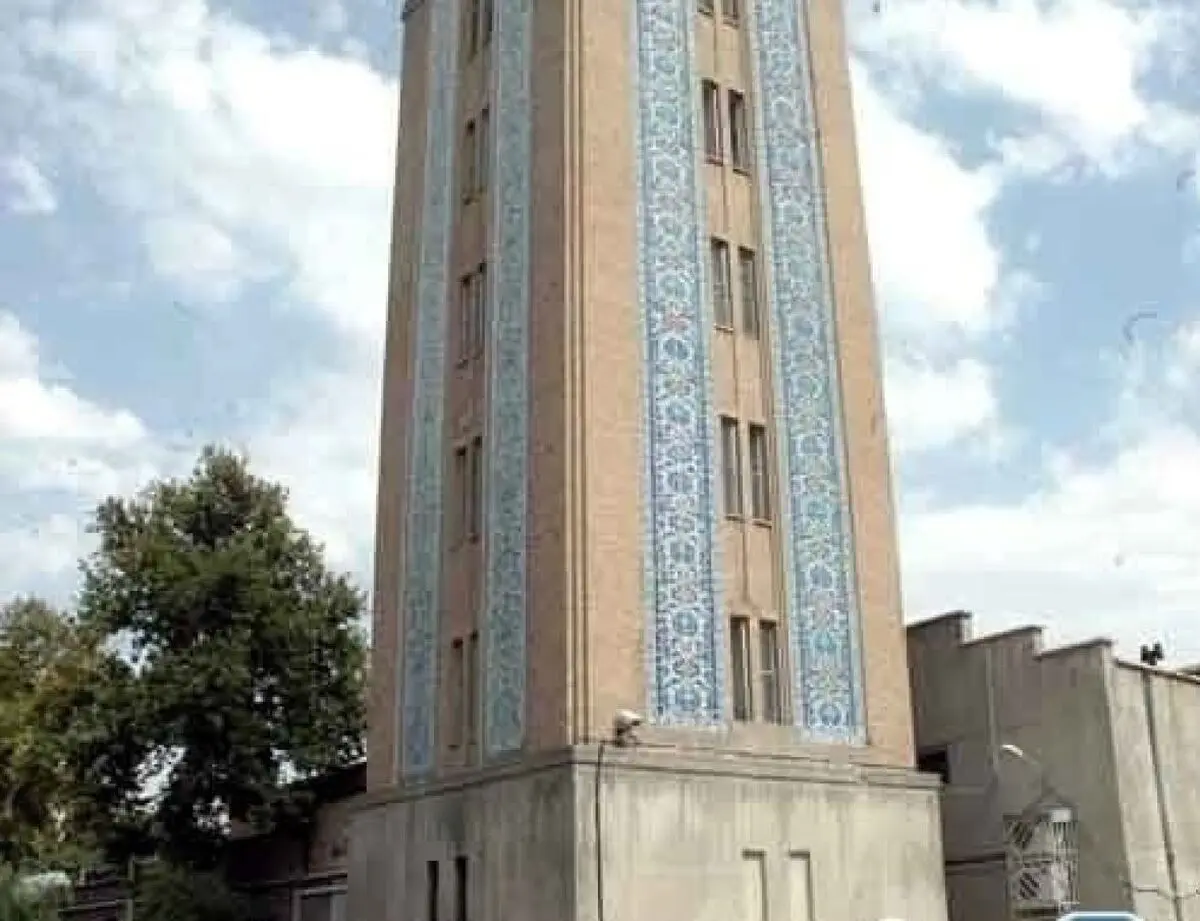 برج آب ۸۶ ساله در قلب پایتخت