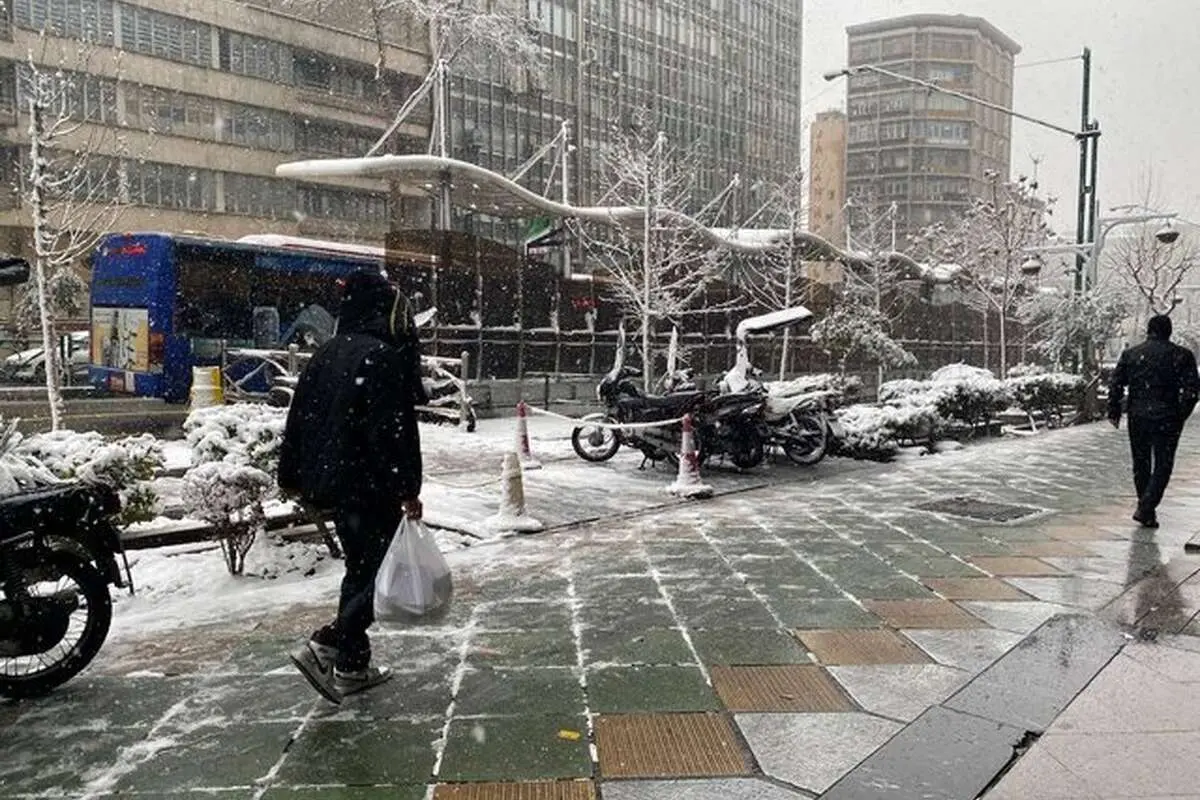 هشدار و آماده باش برای بارش شبانهروزی برف در تهران