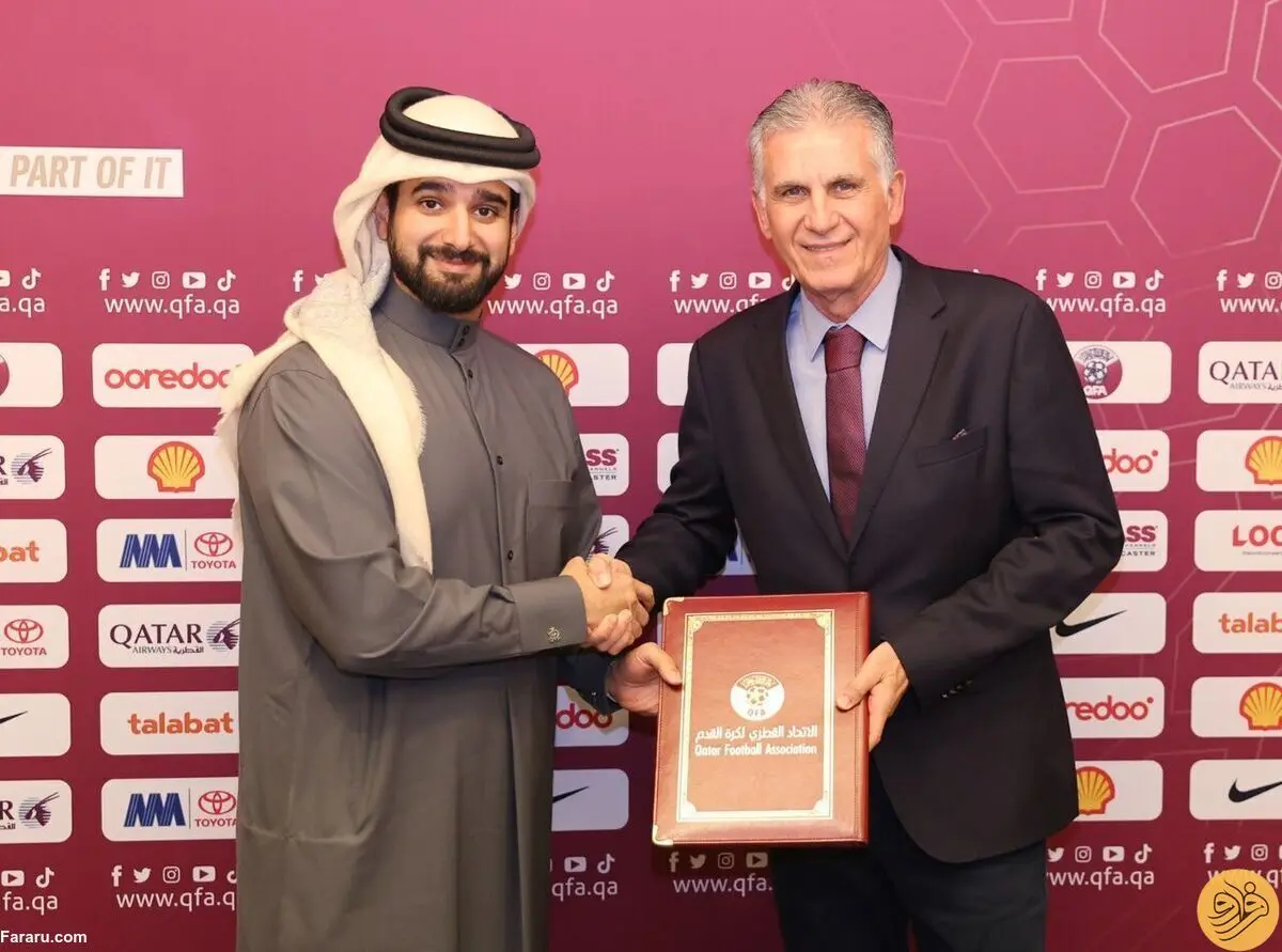 (عکس) کارلوس کی‌روش در کارخانه بازیکن سازی قطر