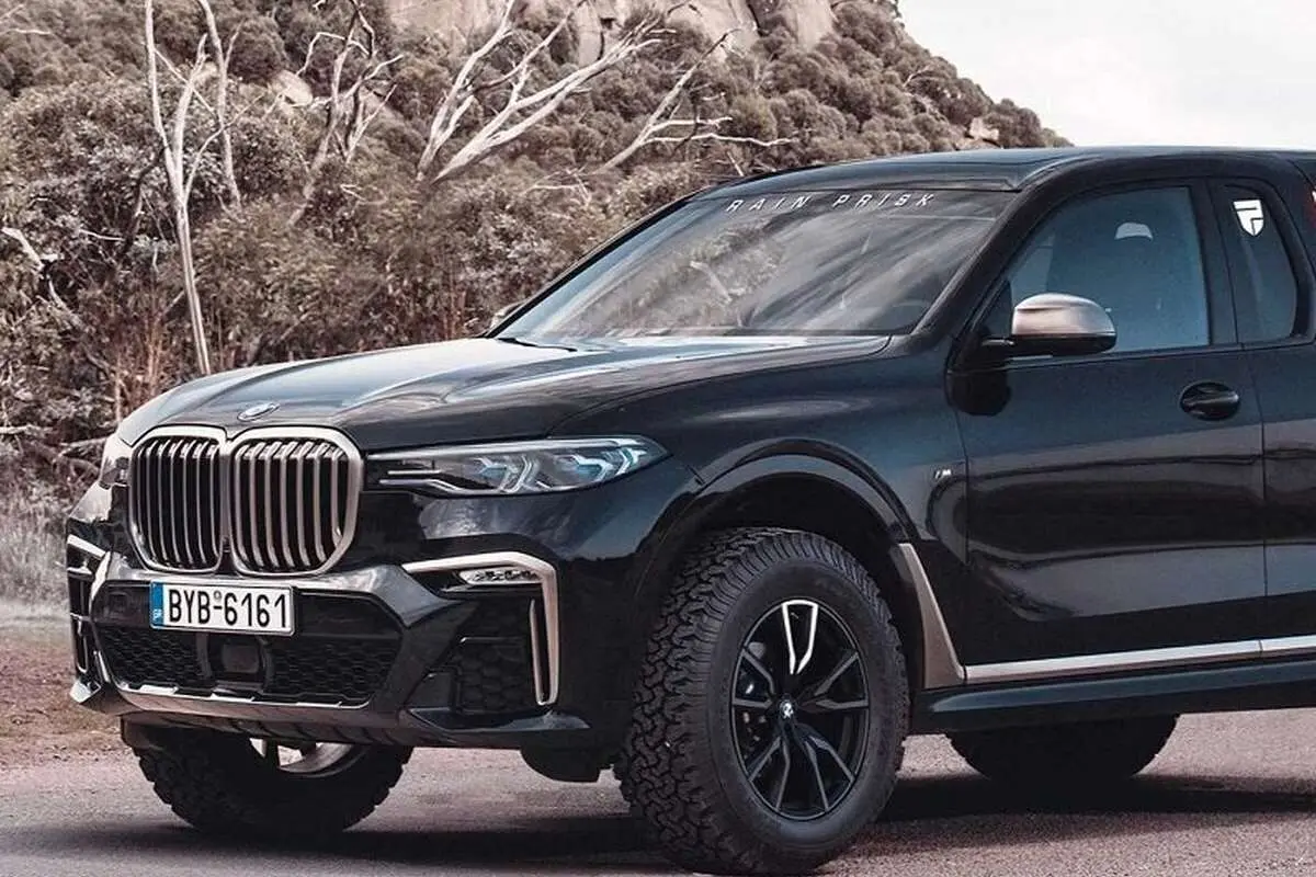 تصاویری جذاب از وانت BMW/ آنچه که طراحان میخواهند