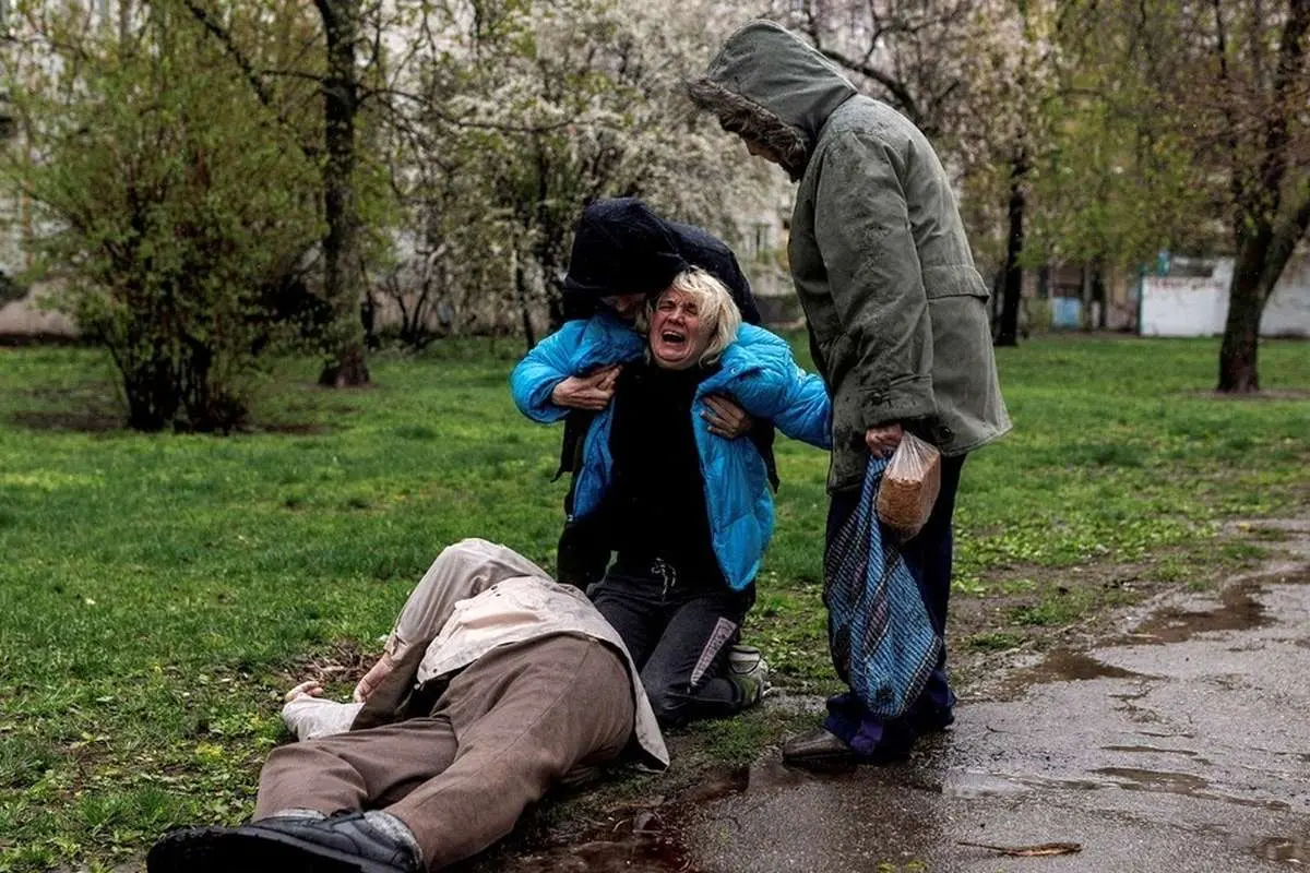 (تصاویر) یک سال جنگ در اوکراین به روایت ۱۱۰ عکس
