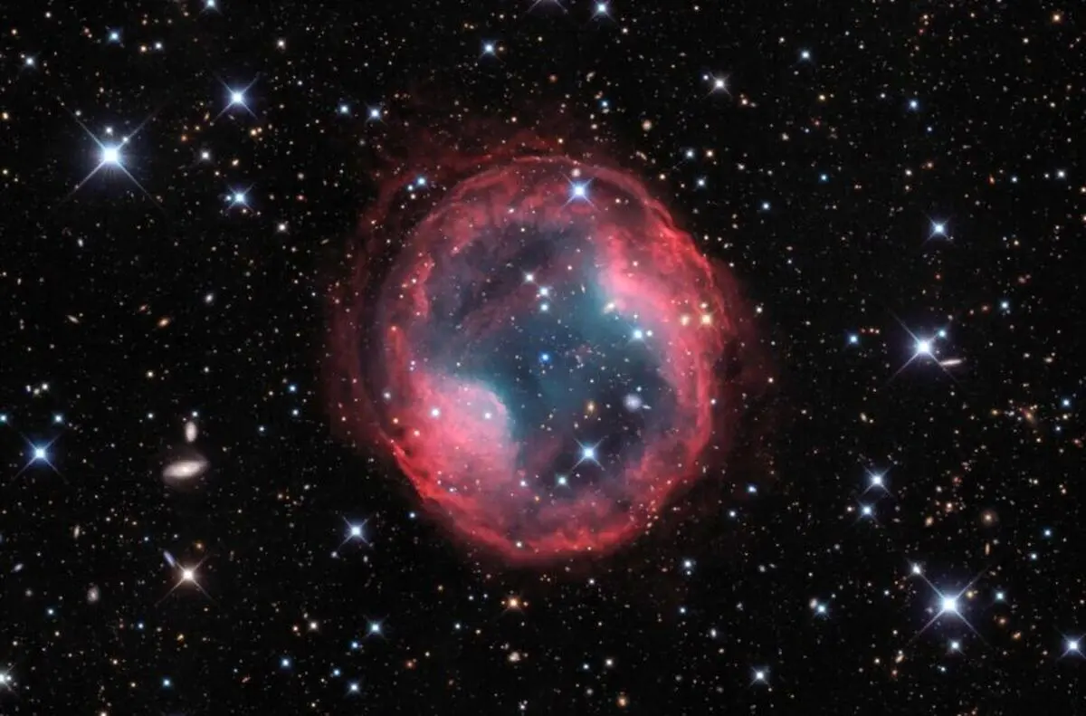 تصویر روز ناسا: ستاره‌ای درحال مرگ با جزئیات حیرت‌انگیز