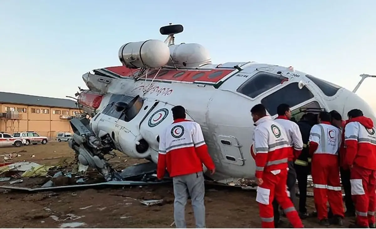 خلبان نجات‌بخش هلی‌کوپتر آقای وزیر