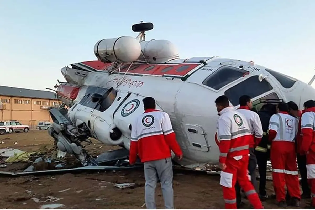 خلبان نجات‌بخش هلی‌کوپتر آقای وزیر