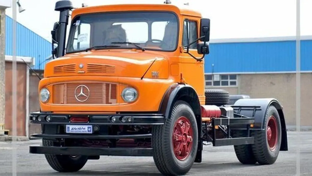 (ویدئو) قیمت عجیب و غریب کامیون ۶۲ ساله «ایران خودرو»، برق از سر مدیران «مرسدس بنز» می‌پراند!