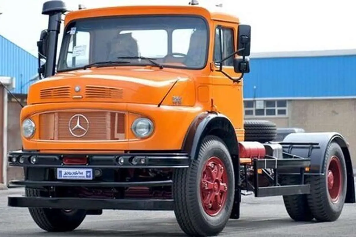 (ویدئو) قیمت عجیب و غریب کامیون ۶۲ ساله «ایران خودرو»، برق از سر مدیران «مرسدس بنز» می‌پراند!