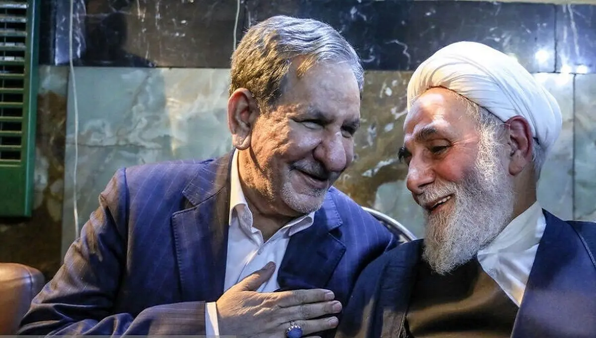 (تصاویر) گپ و گفت خاتمی، ناطق نوری و جهانگیری در مراسم خاص