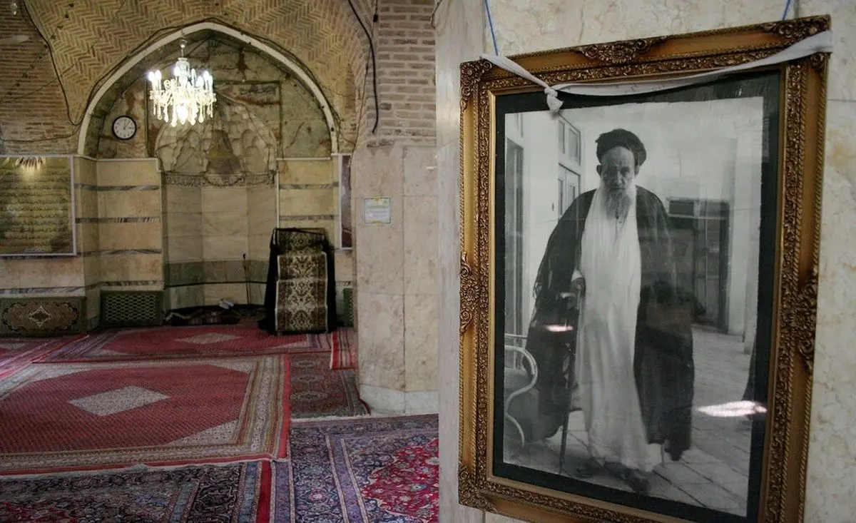 مسجدی که به‌ خاطر باران، وسعت گرفت!