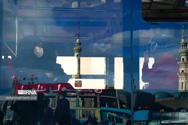 عکس جمکران و گل نرگس