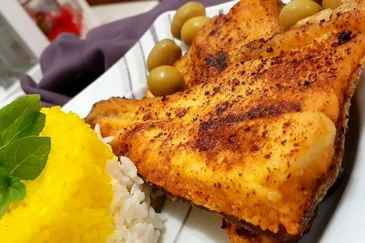طرز تهیه ماهی خوشمزه و زعفرانی بدون بو!