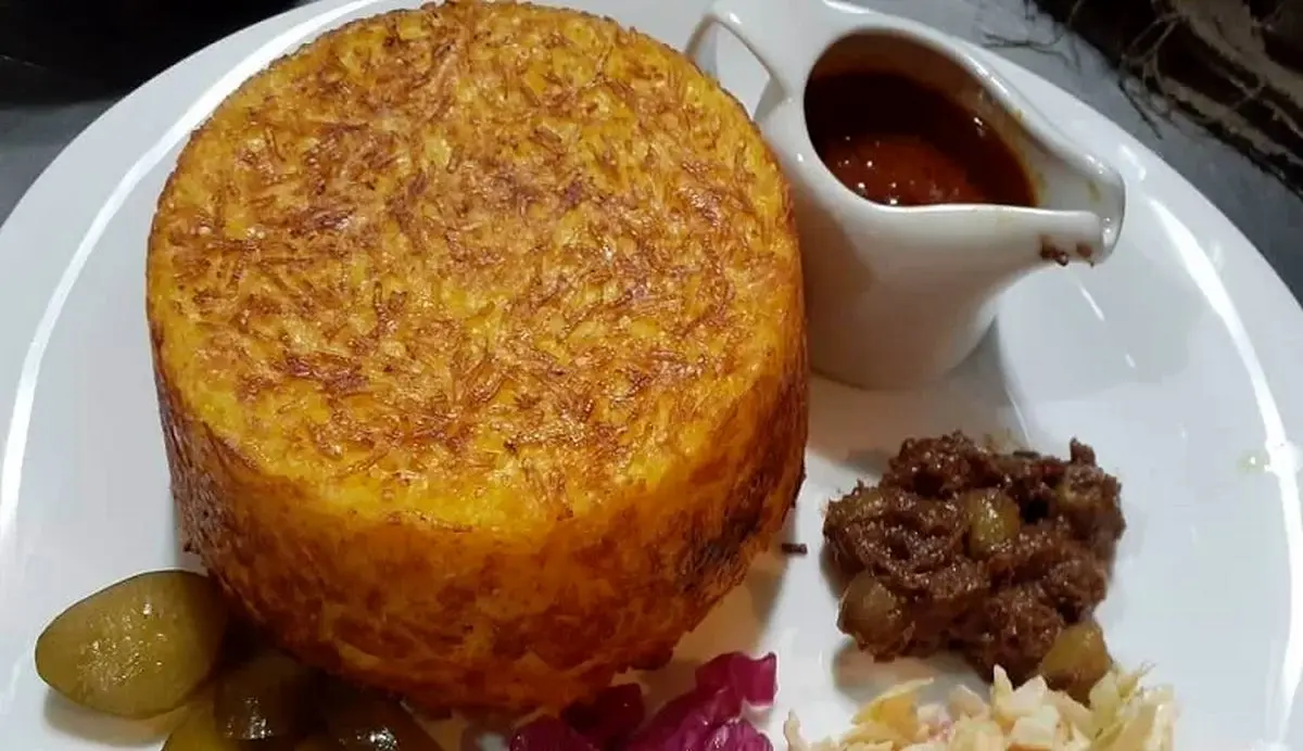 «بادمجان لا پلو گیاهی»، غذایی فوق العاده خوشمزه و گیاهی