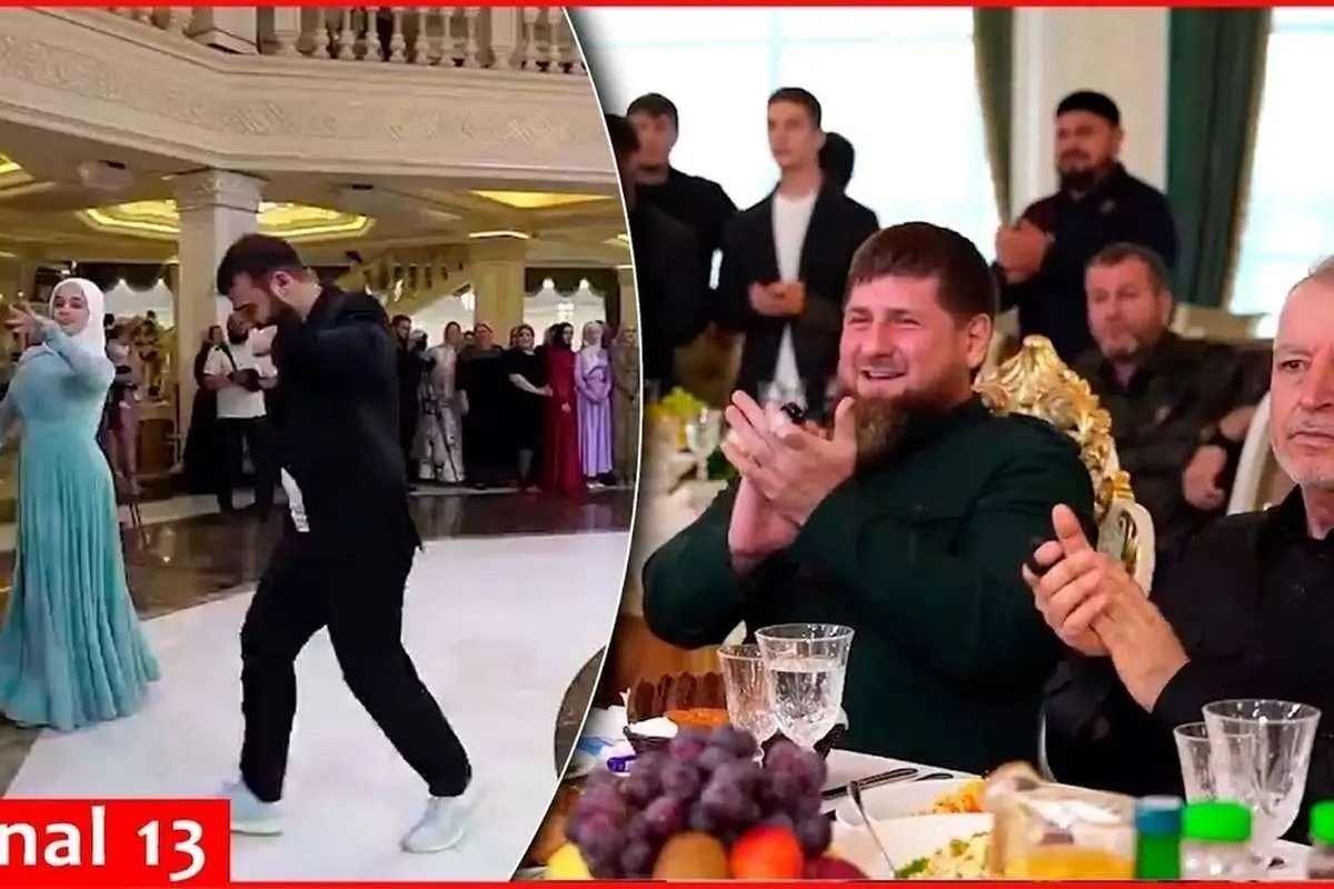 (ویدئو) جشن عروسی پسر ۱۷ ساله رهبر چچن