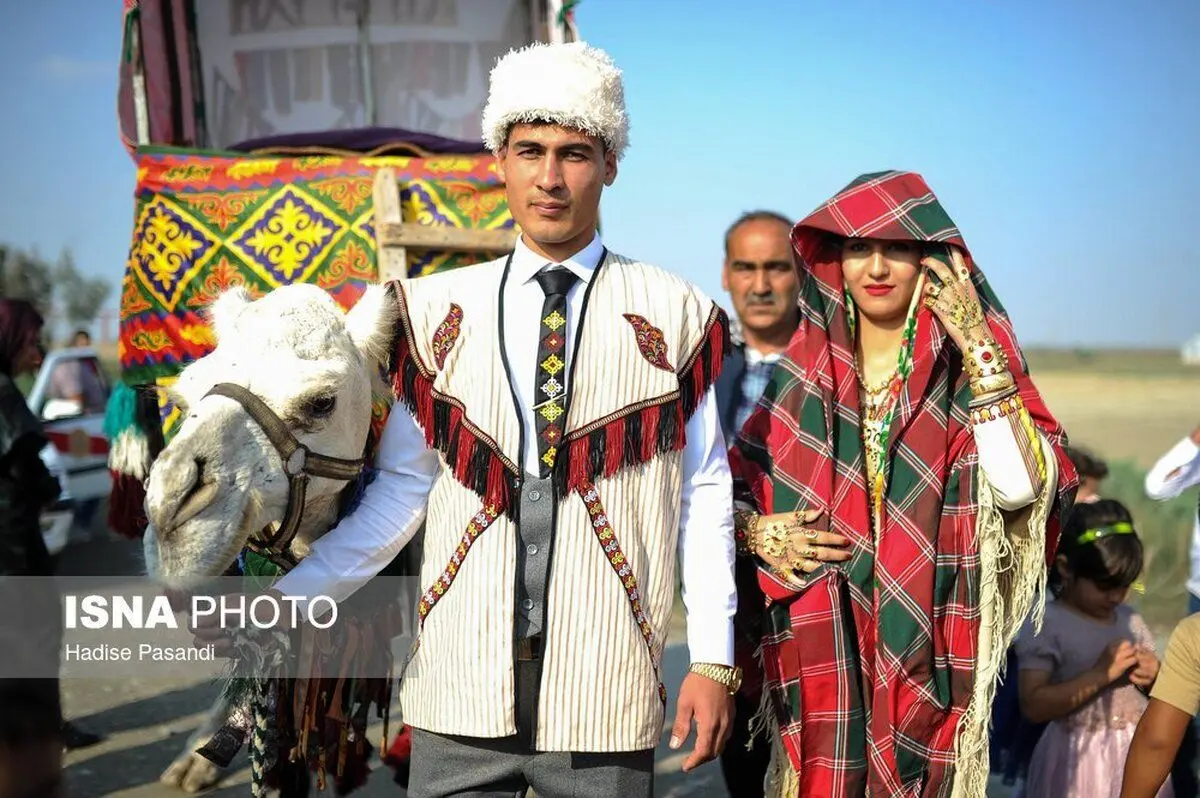 (تصاویر) عروسی ترکمنی