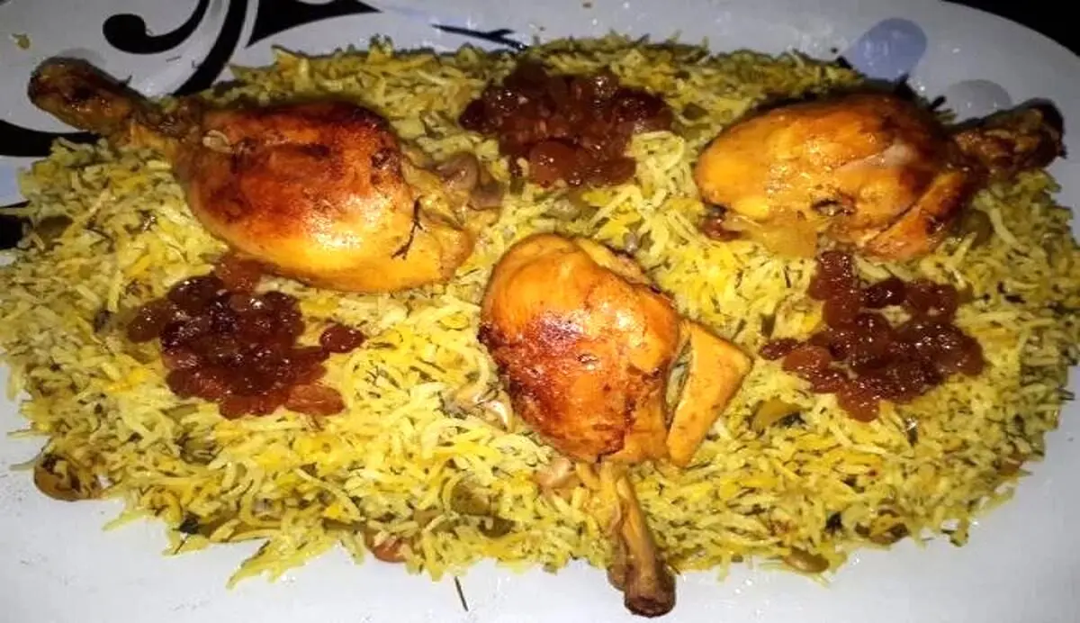 «کته سبزی پلو با مرغ»، یک غذای فوق العاده خوش عطر با طعمی بینظیر