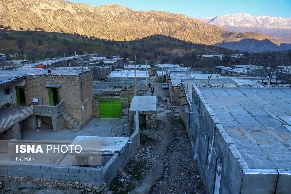 (تصاویر) روستاهایی که با احداث سد «خرسان ۳» زیر آب میروند