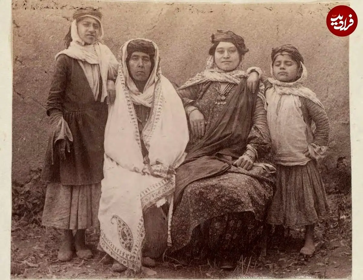 عکس‌هایی از زنان ایرانی عهد قاجار؛ ۱۴۰ سال قبل