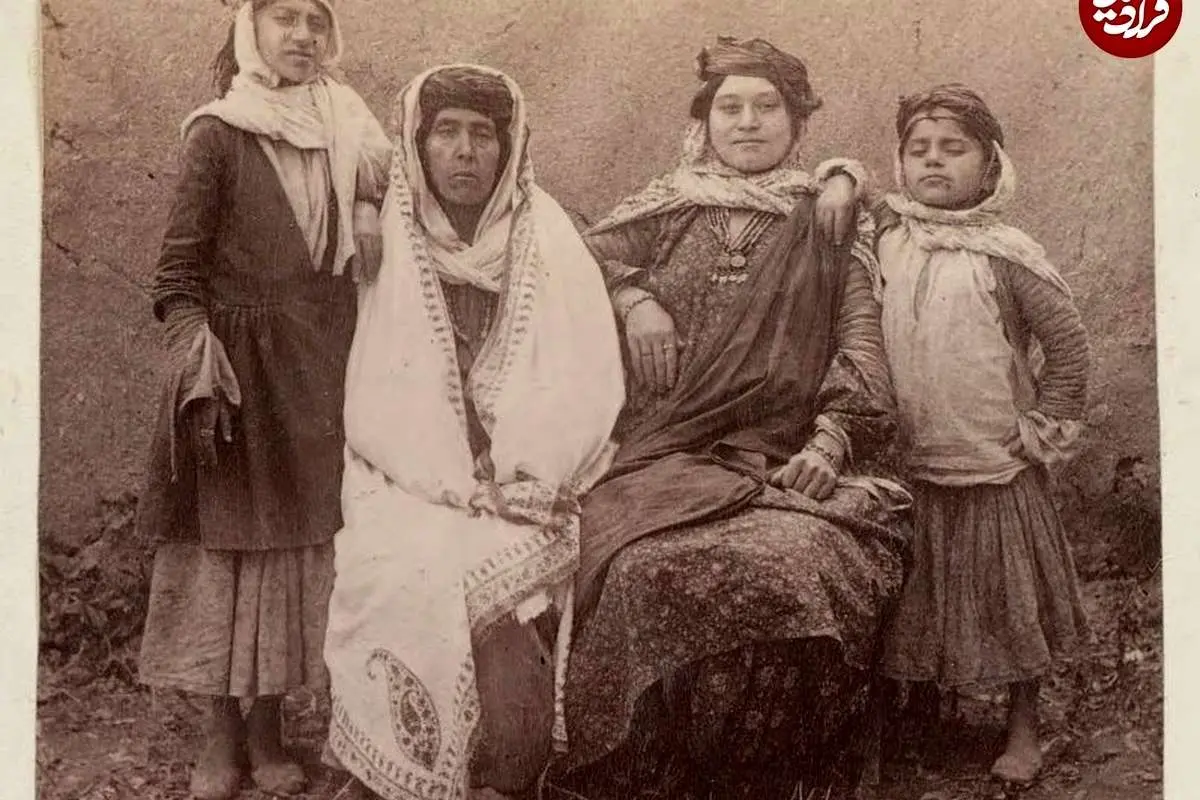 عکسهایی از زنان ایرانی عهد قاجار؛ ۱۴۰ سال قبل