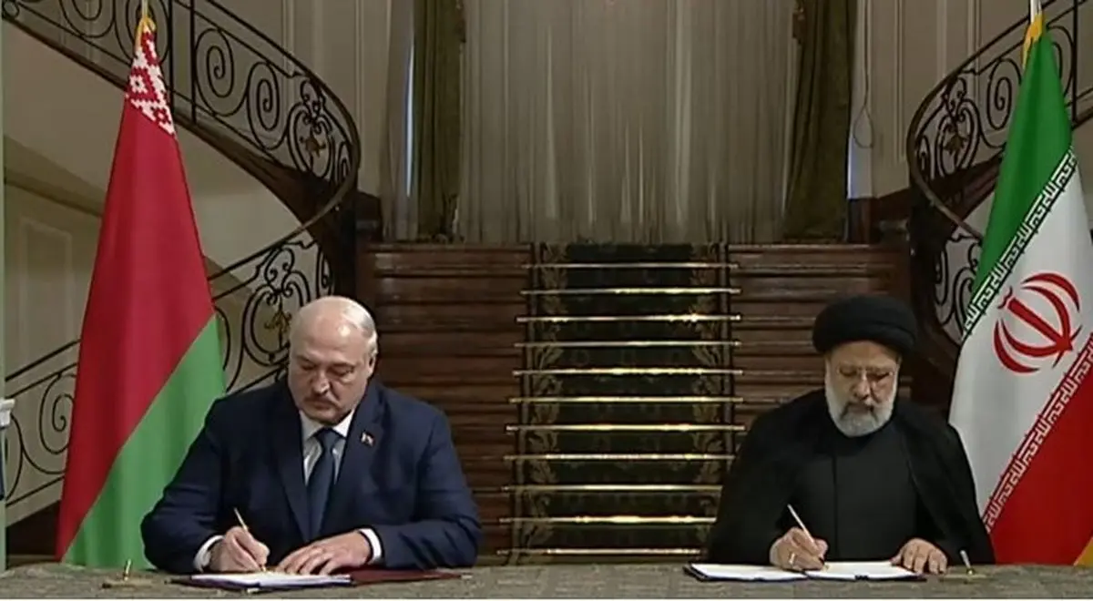 (ویدئو) ایران و بلاروس ۸ تفاهم‌نامه همکاری امضا کردند