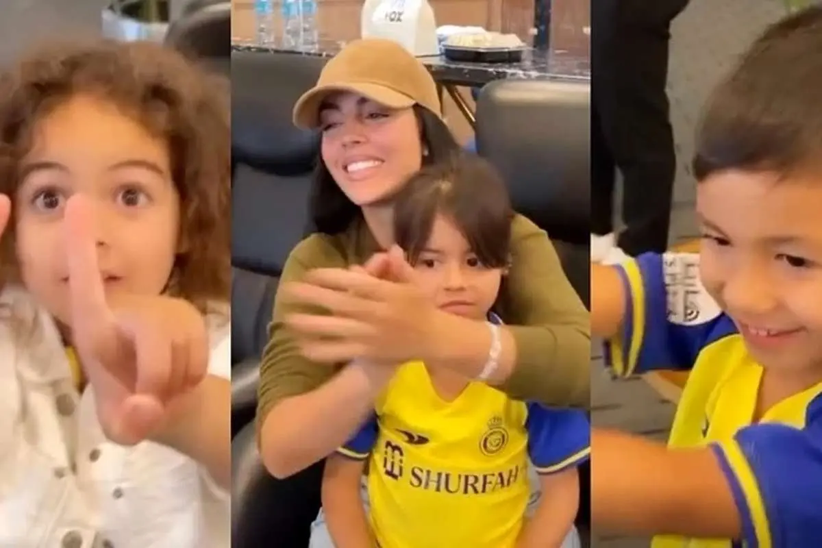 (ویدیو) فیلم جالبی از جورجینا رودریگس درحال تشویق تیم النصر