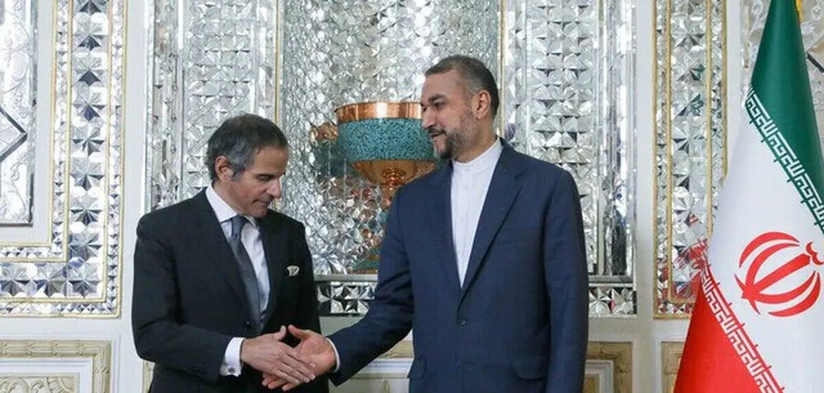 جزییاتی از دیدار گروسی و امیرعبداللهیان