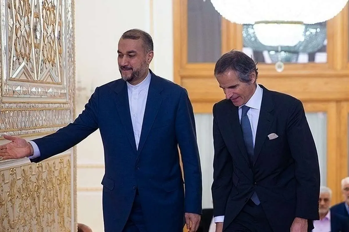 جزییاتی از دیدار مدیر کل آژانس و امیرعبداللهیان؛ گروسی