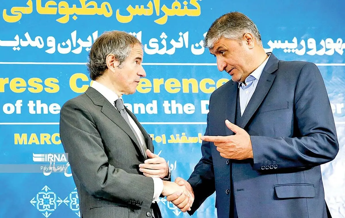 تصویر سه‌بعدی از مذاکرات گروسی در تهران