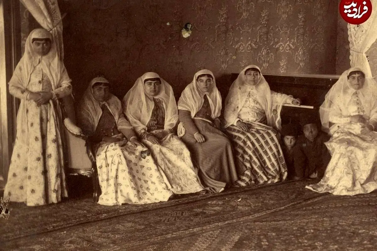 عکسهای دیدهنشده از همسران و دختران مظفرالدینشاه قاجار