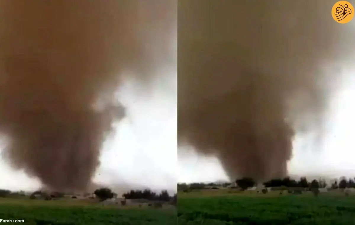 (ویدئو) طوفان وحشتناک در طائف عربستان