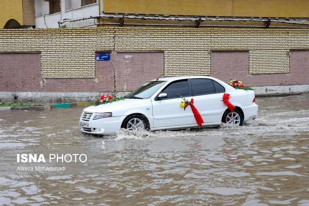 (تصاویر) باز باران، باز آبگرفتگی در اهواز