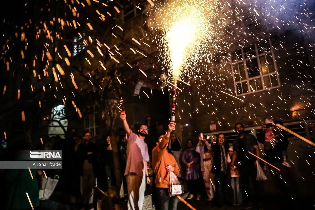 (تصاویر) چهارشنبه سوری ۱۴۰۱