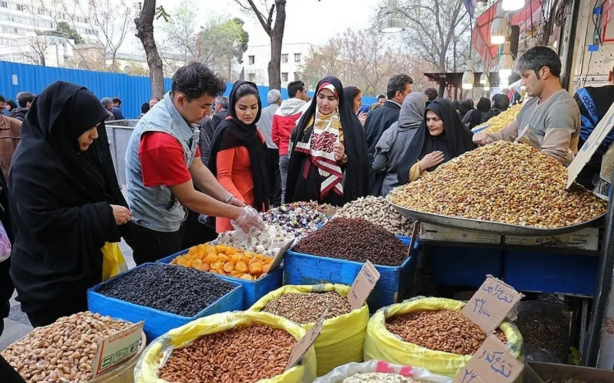 قیمت آجیل شب عید در میادین میوه و تره بار از ۲۶۵ تا ۲۹۹ هزار تومان