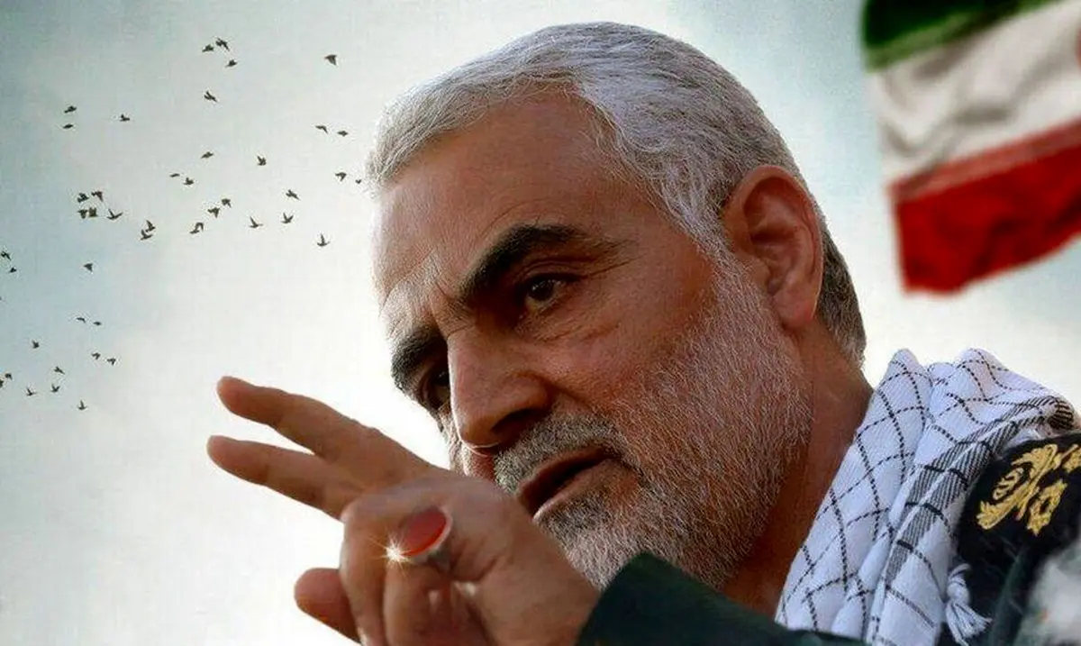 تصویری از گریم نقش حاج قاسم سلیمانی در سریال «حبیب»